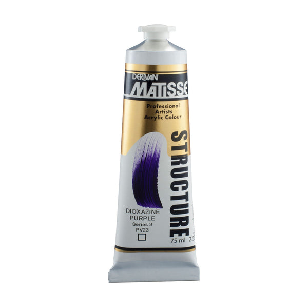 Matisse Structure Paint 75mL - Dioxazine Purple