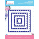 Dress My Craft Basic Designer Dies - Inverted Stitched Scalloped Square*