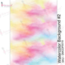Dress My Craft Transfer Me Sheet A4 - Watercolour Background