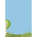 Dress My Craft Transfer Me Sheet A4 - Rainy Garden Background*