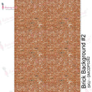 Dress My Craft Transfer Me Sheet A4 - Brick Background