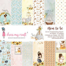 Dress My Craft Single-Sided Paper Pad 12"X12" 24 pack - Mom To Be, 12 Designs/2 Each*