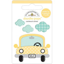 Doodlebug Doodle-Pops 3D Stickers - Puddle Jumper