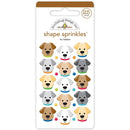 Doodlebug Sprinkles Adhesive Enamel Shapes Fur Babies