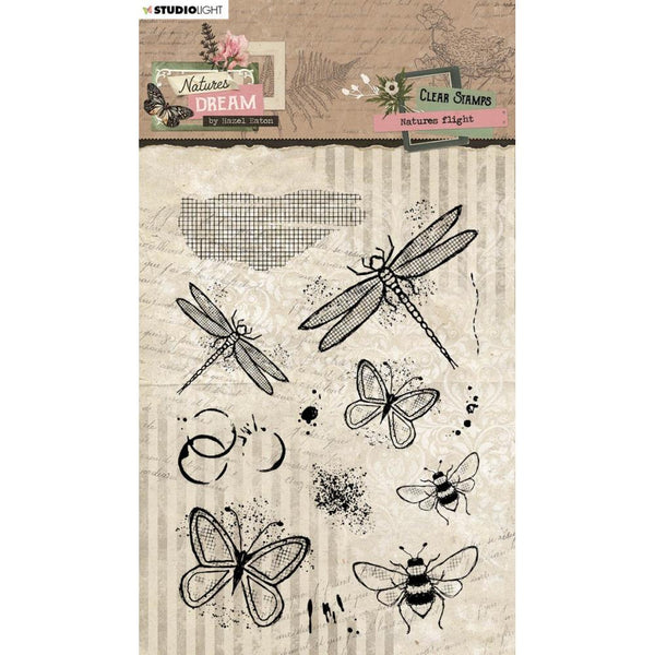 Studio Light HEN Natures Dream Clear Stamp Nr. 528, Nature's Flight*