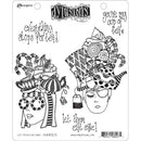 Dyan Reaveley's Dylusions Cling Stamp Collection - Let Them Eat Cake*