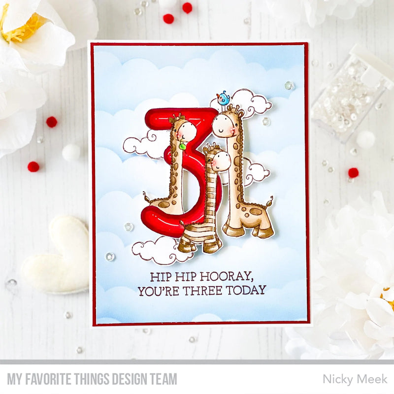 My Favorite Things Clear Stamps 4"x 4" - Number Fun - 3*