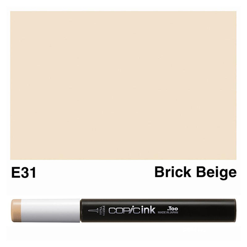 Copic Ink E31 - Brick Beige 12ml