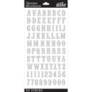 Sticko Alphabet Stickers - Carnival Silver Glitter*