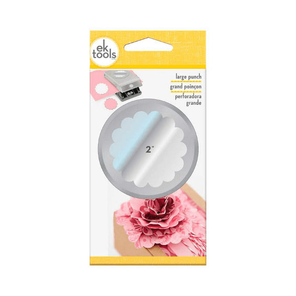 Ek Success - Large Punch Scalloped Circle 2"*
