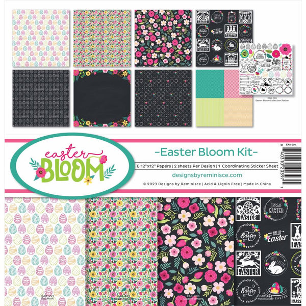 Reminisce Collection Kit 12"X12" Easter Bloom*