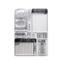 Elizabeth Craft Clear Stamps - Crayons with Journaling Cards