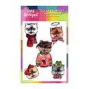 Creative Expressions 6"x8" Clear Stamp Set By Jane Davenport - Merry Cutemas*