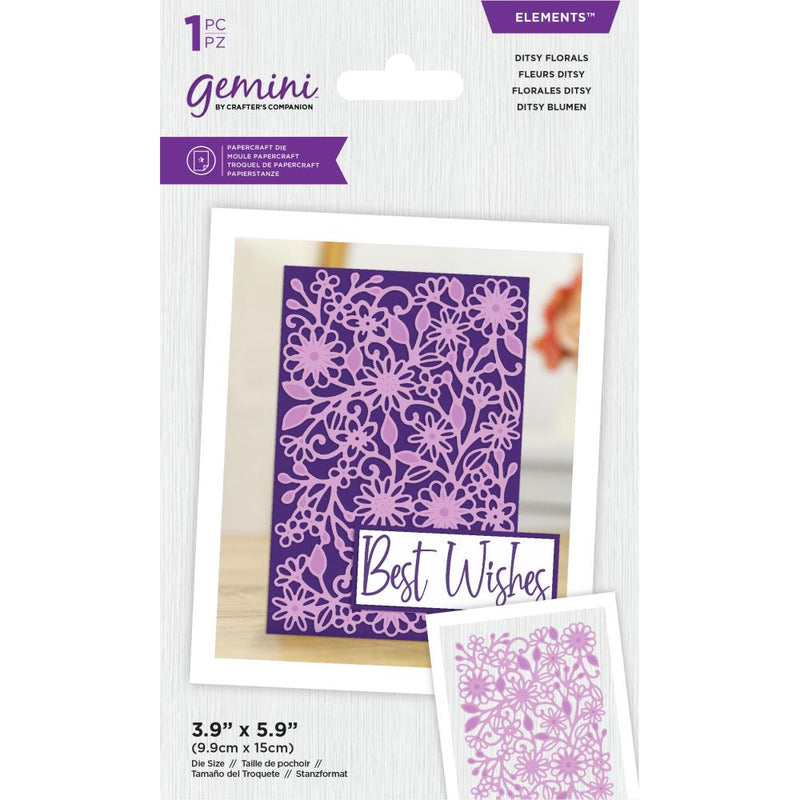 Crafter's Companion Gemini Elements Dies - Ditsy Florals*