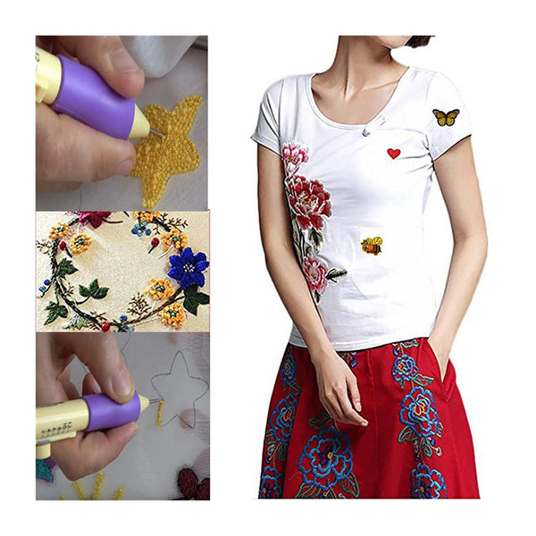 Poppy Crafts Embroidery Kit w/ 50 threads*