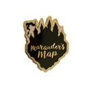 Paper House Harry Potter Enamel Pin - Marauders Map*