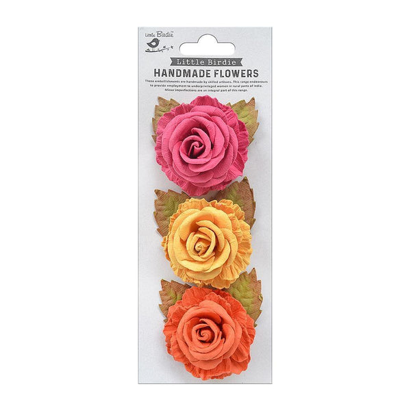 Little Birdie Eva Paper Flowers 3 pack - Boho Vibes*