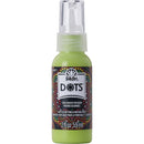 Folkart Dots Acrylic Paint 2oz - Grassy Meadow