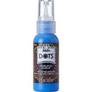 Folkart Dots Acrylic Paint 2oz - Brilliant Blue*