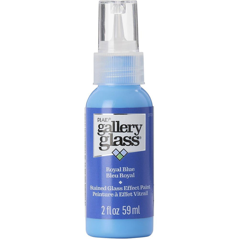 FolkArt Gallery Glass Paint 2oz - Royal Blue