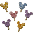 Buttons Galore Flatbackz Embellishments - Lollipops*