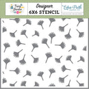 Echo Park Stencil 6"X6" Garden Breeze, Fairy Garden*