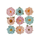 Prima Marketing Mulberry Paper Flowers  - Tea Lover/Peach Tea*