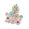 Prima Marketing Fabric Flowers - Afternoon Tea/Peach Tea*