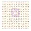 Prima Marketing Peach Tea By Frank Garcia Single-Sided Acetate 12"X12" W/Foil Detail*