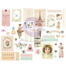 Prima Marketing Miel By Frank Garcia Chipboard Stickers 37 pack - Shapes  with Foil Accents*