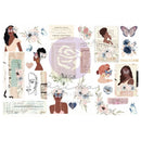 Prima Marketing Indigo By Frank Garcia Rub-On Transfers 6"X12" 3 Sheets*