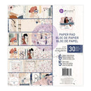Prima Marketing Double-Sided Paper Pad 8"X8" 30 pack - Indigo By Frank Garcia*