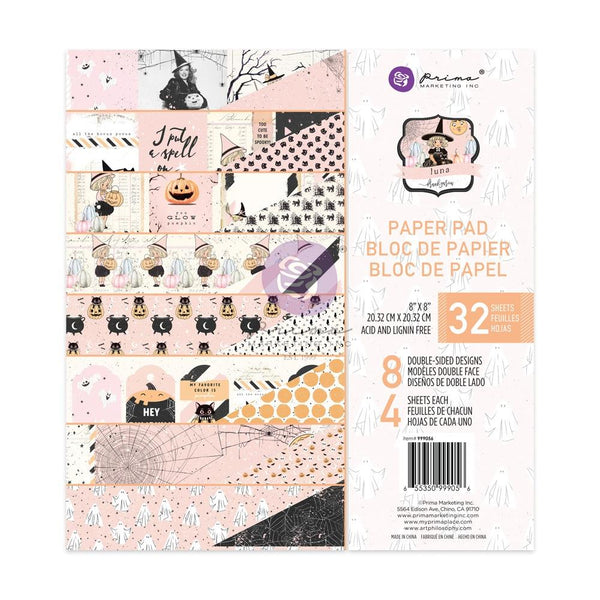 Prima Marketing Double-Sided Paper Pad 8"X8" 32 Pack - Luna*