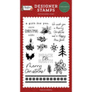 Carta Bella Stamps A Gift For You, Christmas Flora*