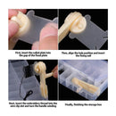 Poppy Crafts Floss Bobbins Plastic Storage Box w/ Bobbins & Winder
