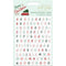 Violet Studio Home For Christmas - Alphabet Stickers 210 pack*