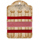 Graphic 45 Staples Embellishment Trim - Triumphant Red*
