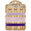 Graphic 45 Staples Embellishment Trim - French Lilac & Purple Royalty*
