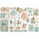 Graphic 45 Alice's Tea Party Cardstock Die-Cut Assortment
