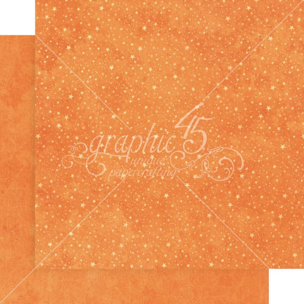 Graphic 45 Double-Sided Paper Pad 12"x 12" 16/Pkg Patterns & Solids - Charmed*