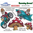 The Card Hut Clear Stamps 4"X6" Gnomeing Around - Adventure*