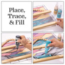 FolkArt Gallery Glass Pattern Set 3 pack  Scenery