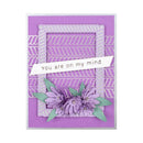 Spellbinders Glimmer Hot Foil Plate By Becca Feeken - Elegant Twist Sentiments*