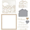 Spellbinders Glimmer Hot Foil Plate & Die By Becca Feeken - You Are My Home*