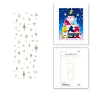 Spellbinders Glimmer Hot Foil Plates Twilight Sparkle Strip - Gnome For Xmas