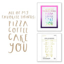 Spellbinders Glimmer Hot Foil Plate From Cardfront Sentiment All Of My Favourite Things