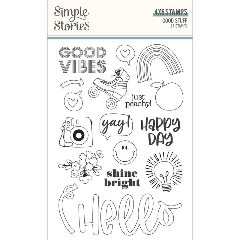 Simple Stories Good Stuff Photopolymer Clear Stamps*