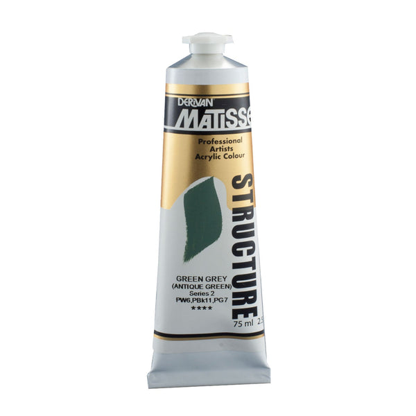 Matisse Structure Paint 75mL - Green Grey (Antique)