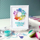 Pinkfresh Studio Die - Reason To Smile Wreath*