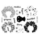 Hero Arts Colour Layering Clear Stamps 6"x 8" - Flower Power*